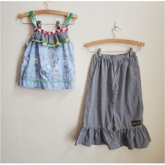 Vintage Matilda Jane outfit 6 It's a Wonderful Parade Judy ethel top picnic big